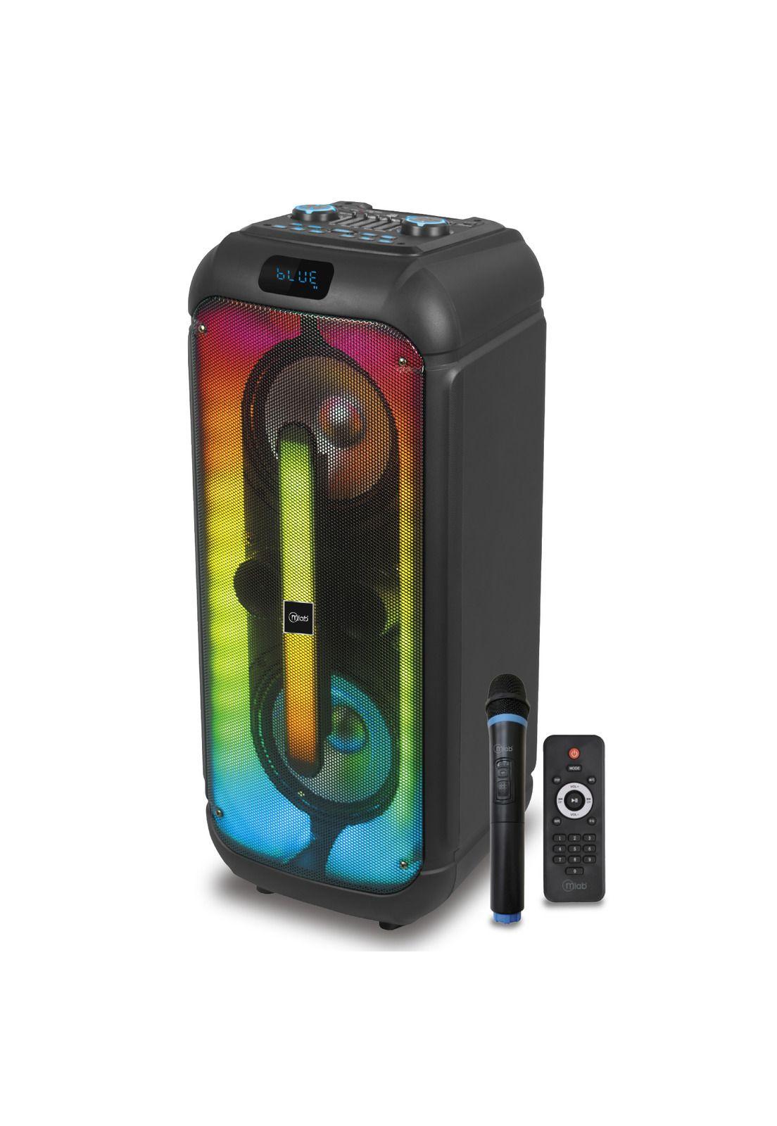 Parlante Bluetooth Flaming SpaceWalker RGB TWS Mic Wireless-4