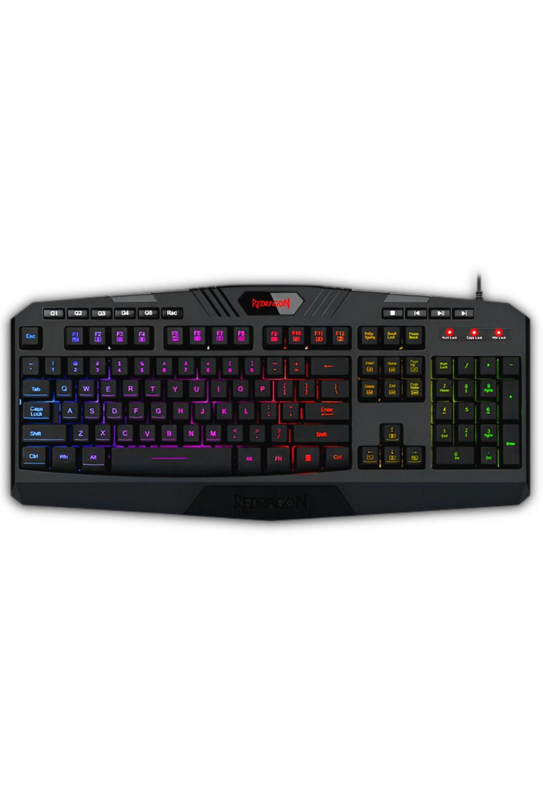 Teclado Gamer Redragon Harpe Pro Anti-Ghosting Full RGB-4
