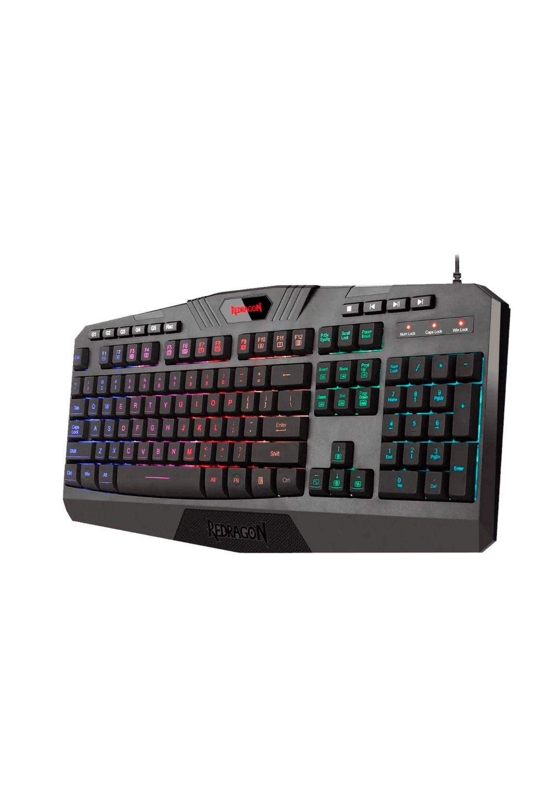 Teclado Gamer Redragon Harpe Pro Anti-Ghosting Full RGB-2