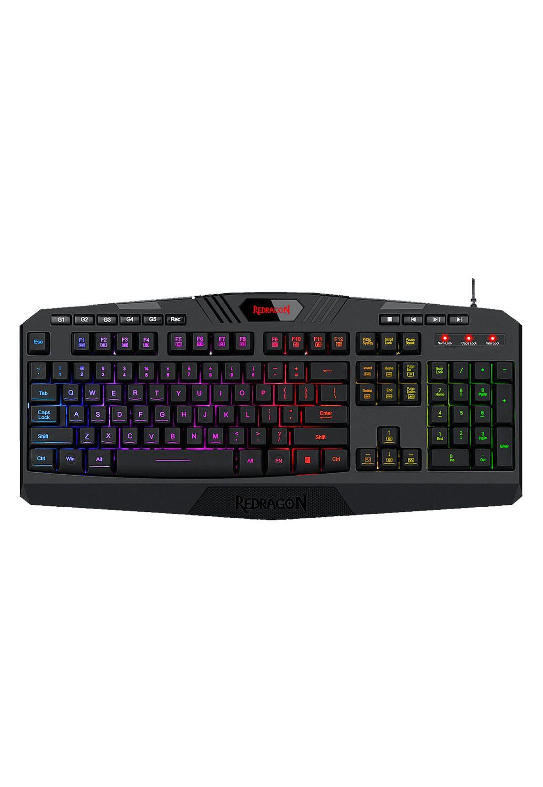 Teclado Gamer Redragon Harpe Pro Anti-Ghosting Full RGB-3