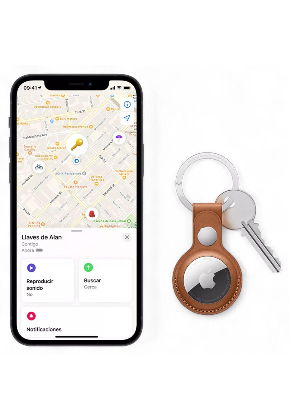 GPS Rastreador Multi uso Apple AirTag WaterProof White-5