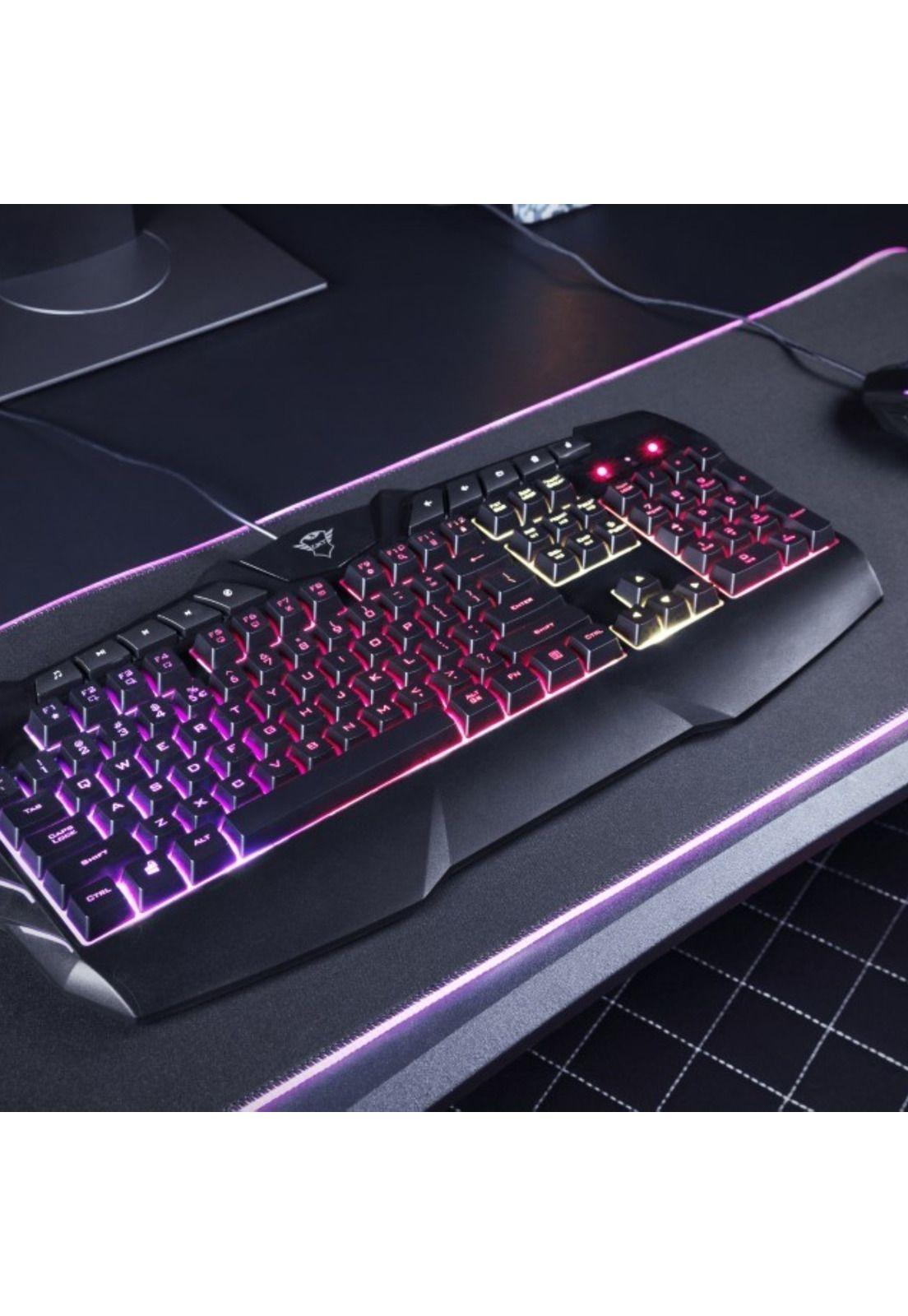 Teclado Gamer Multimedia Trust Gxt 881 Odyss Full RGB Hybrido-4