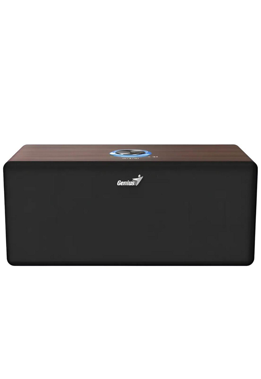 Parlante Genius Dark Brown Elegant 20W RMS Bluetooth HF505BT-2