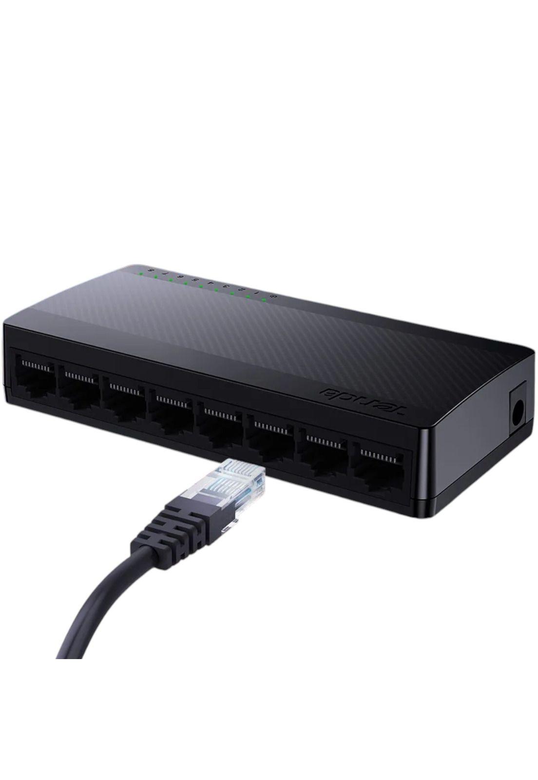 SWITCH Gigabit de 8 Puertos UP TO 2000Mbps Full Duplex SG108-2