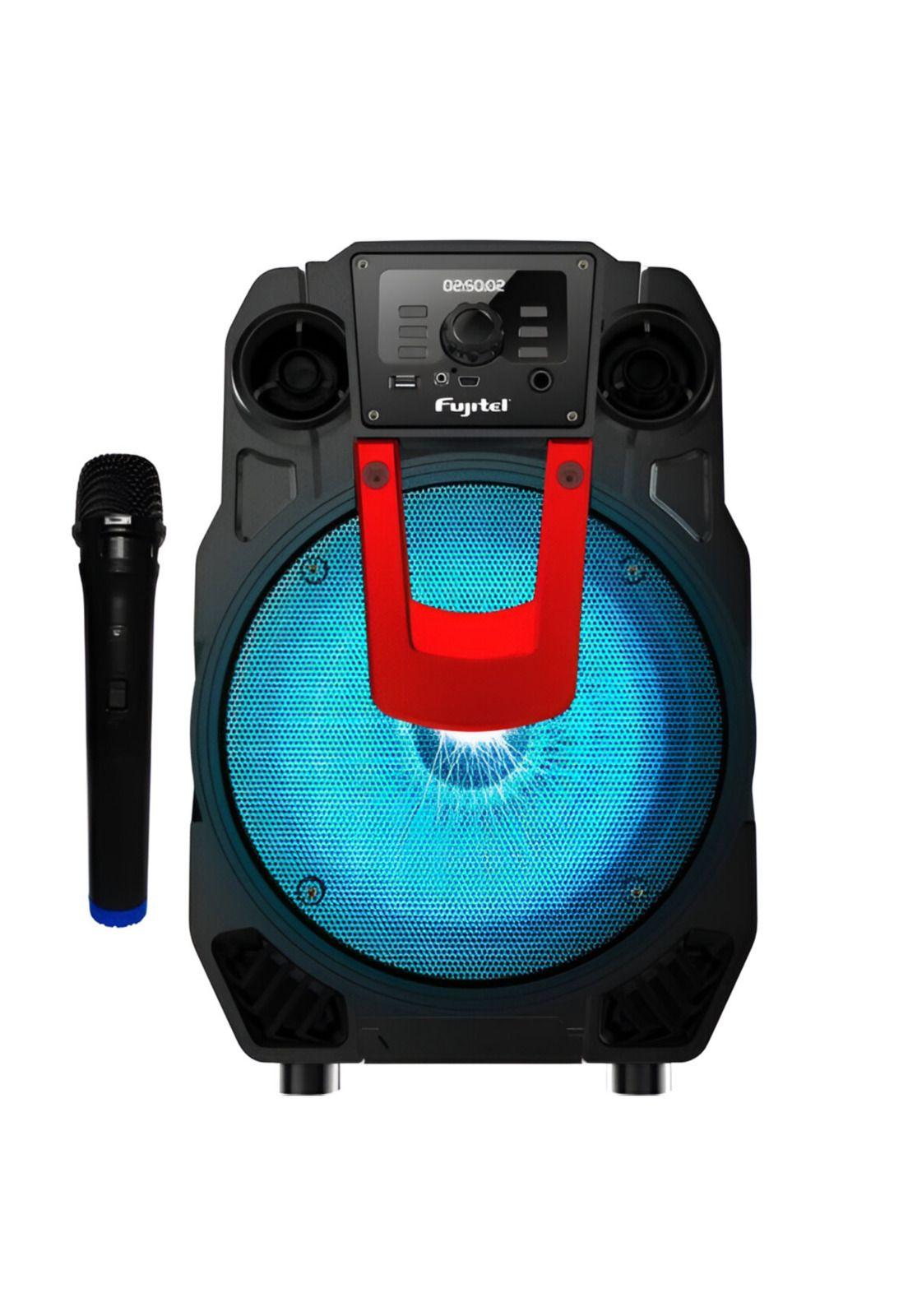 Parlante Karaoke con Micrófono inalámbrico BT8L Recargable-2