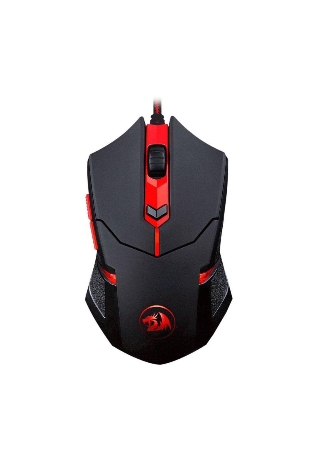 Kit Gamer Redragon Essentials 101 Mouse Teclado Audifono Pad-4