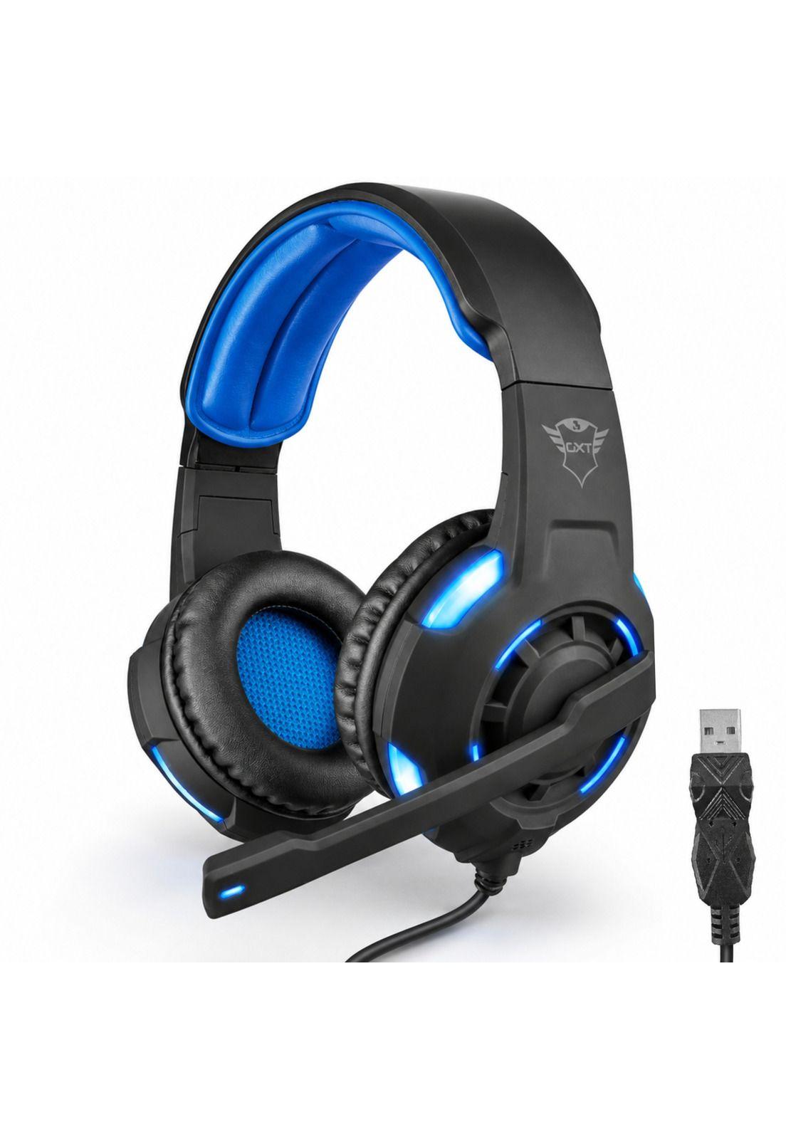 Audifonos USB Trust GXT 350 Radius Sonido Envolvente 7.1 LED-2