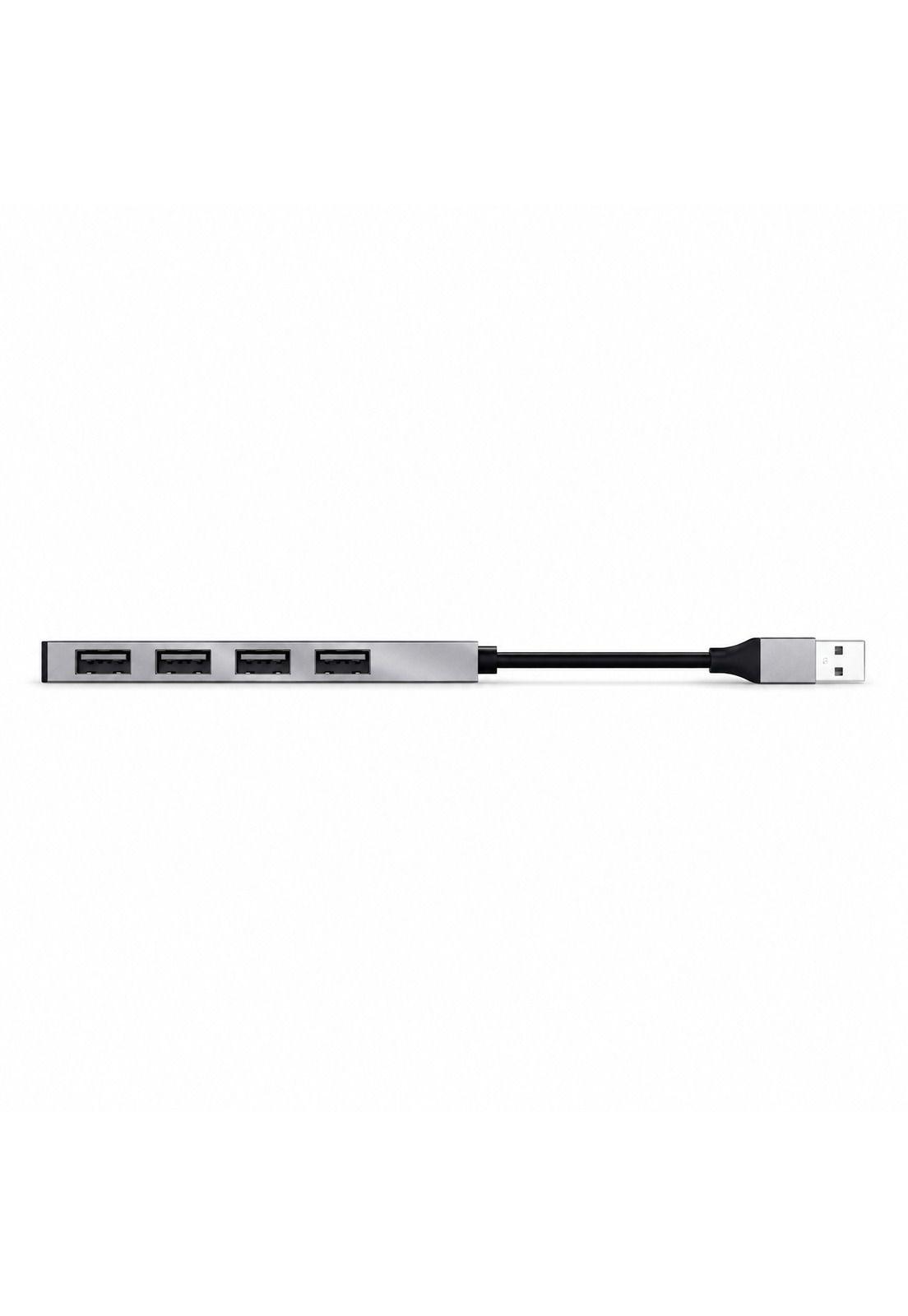 Hub Usb Trust Halyx 4 Puertos Usb 2.0 Flat Aluminium High Speed-8