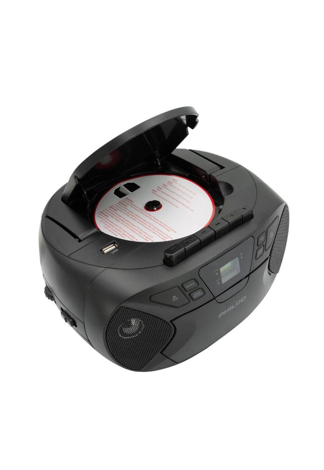Radio Boombox Retro con CD, Cassette y Bluetooth PJC2050BT-3