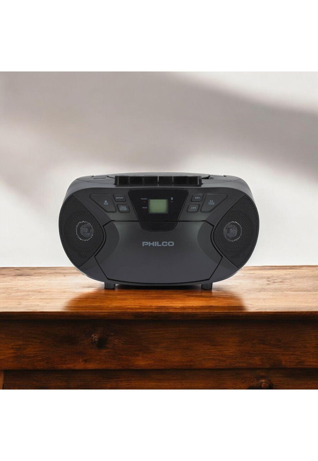 Radio Boombox Retro con CD, Cassette y Bluetooth PJC2050BT-6