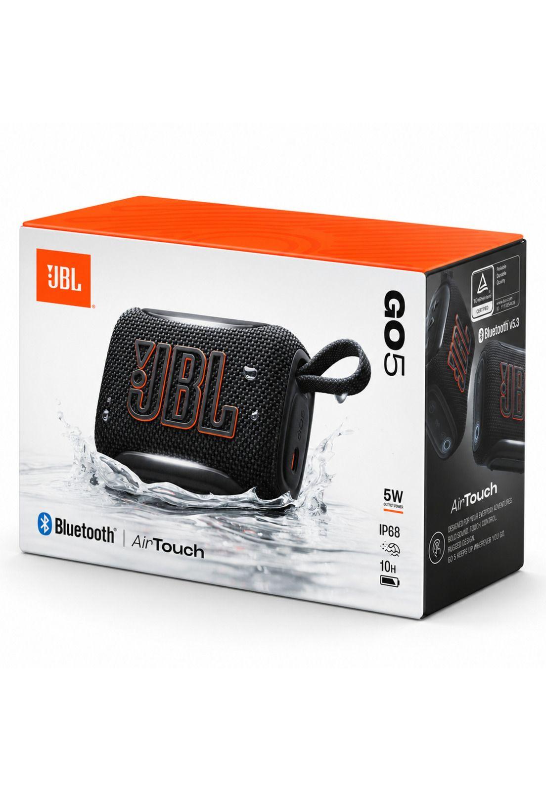 Parlante Bluetooth JBL GO 5 Waterproof Black 10Hrs/5W-8