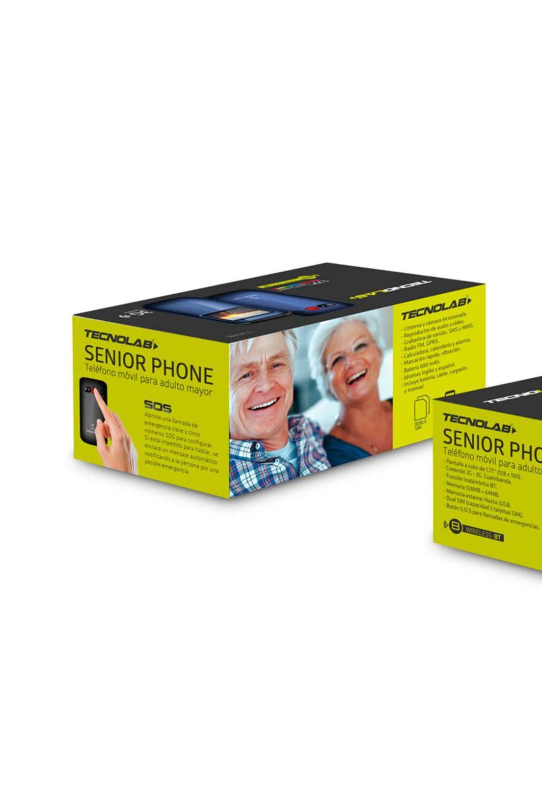 Teléfono Celular Senior Para Adulto Mayor Dual Sim 4G/ BT-2