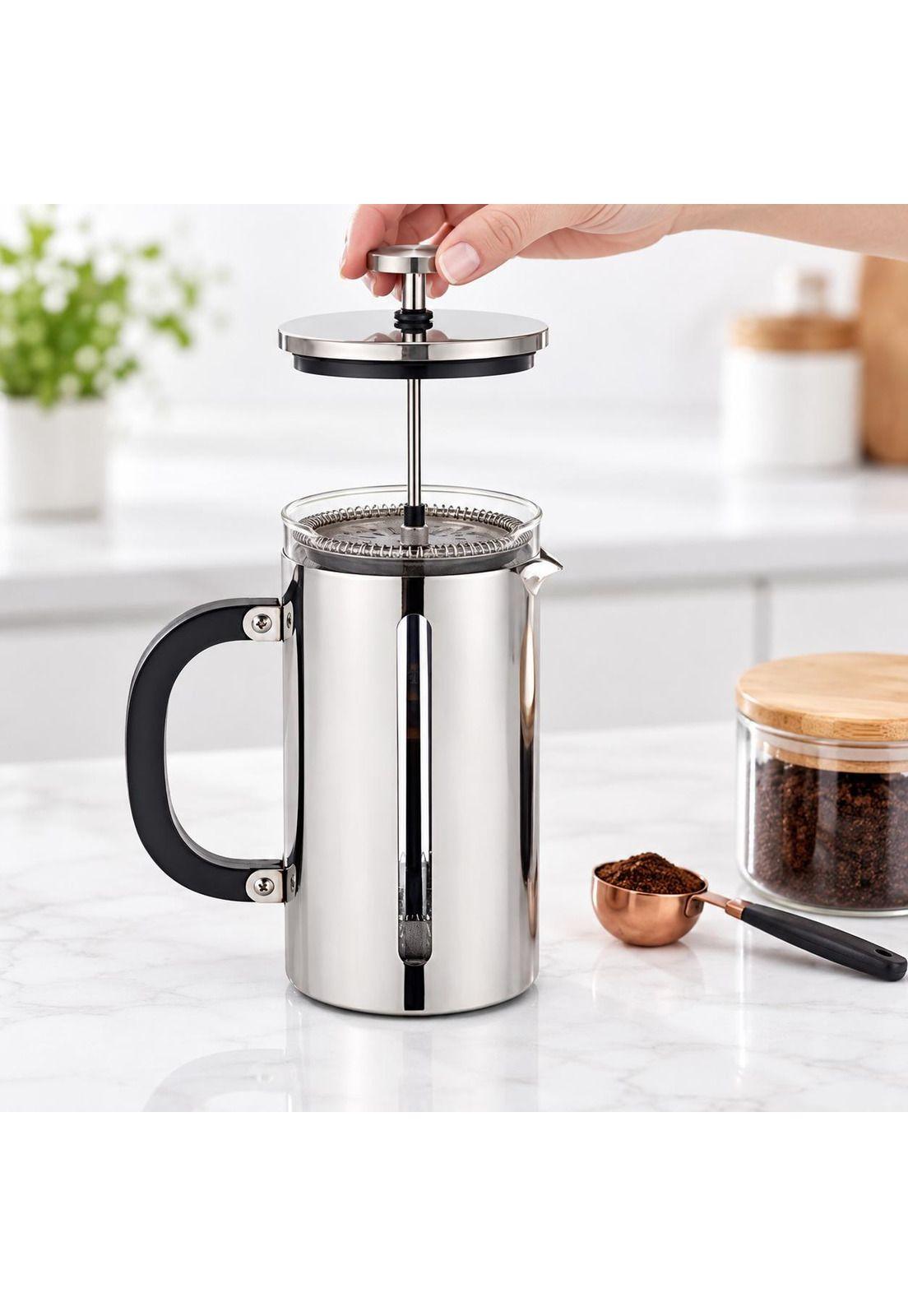 Cafetera Francesa Premium de Acero Inoxidable Cuiscent 1LT-4