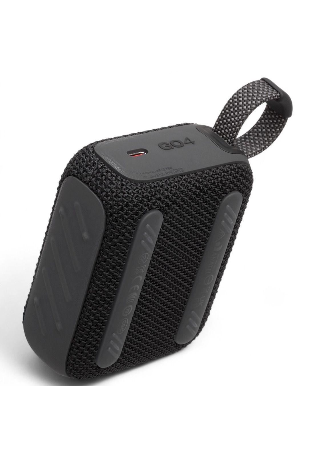 Parlante Portátil JBL GO 4 Black Bluetooth 5 Waterproof IP67-7