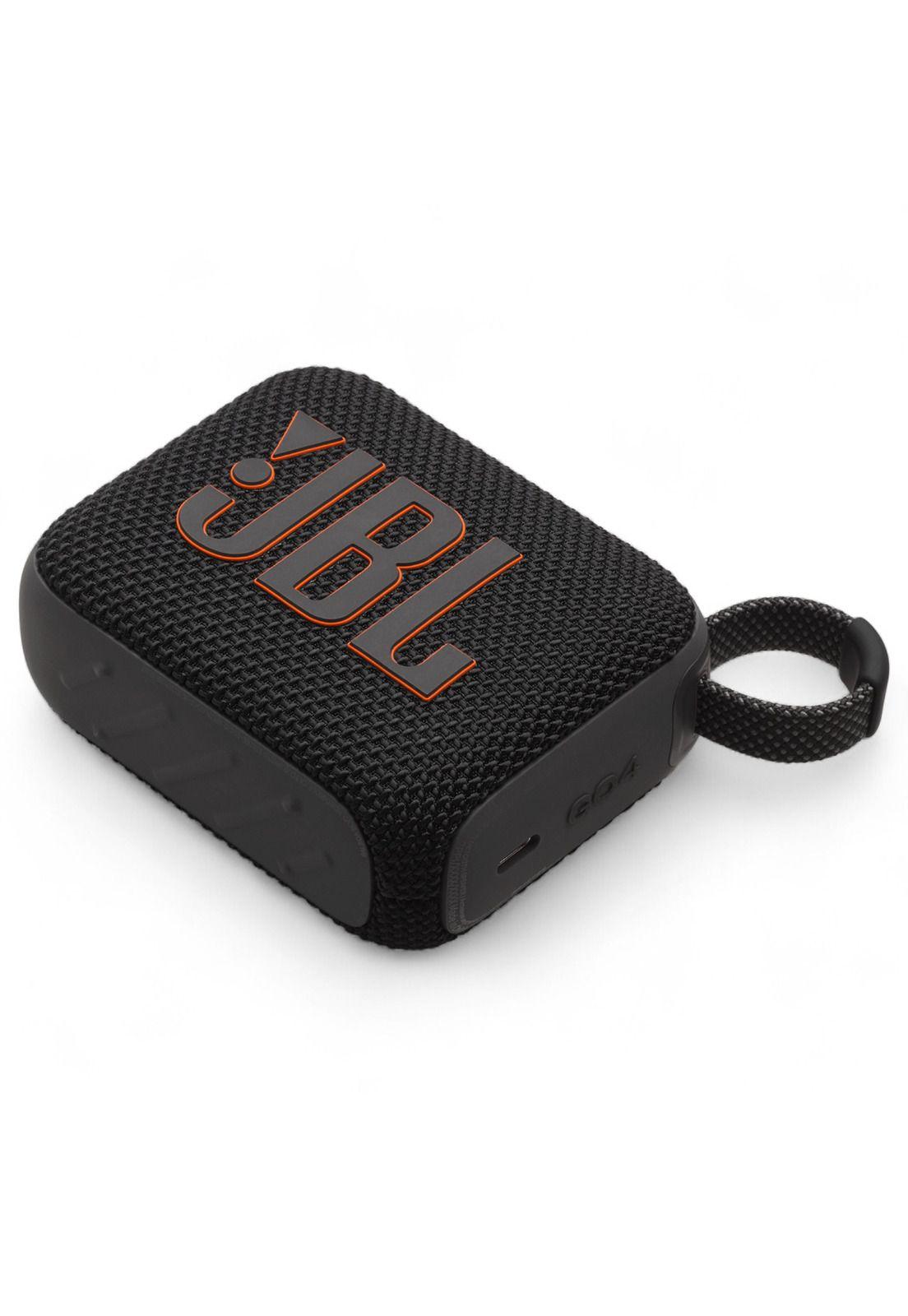 Parlante Portátil JBL GO 4 Black Bluetooth 5 Waterproof IP67-6
