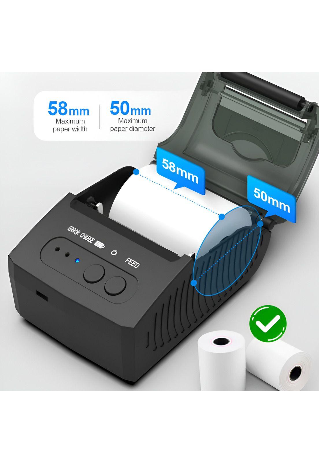 Impresora Térmica Portátil 58mm para Smartphone BT UT-PRT58B-3