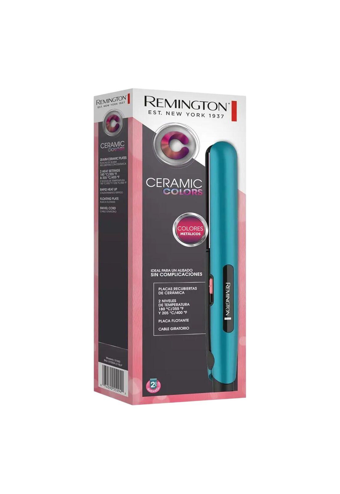 Alisador De Cabello Remington S1520 Ceramic Colors-8