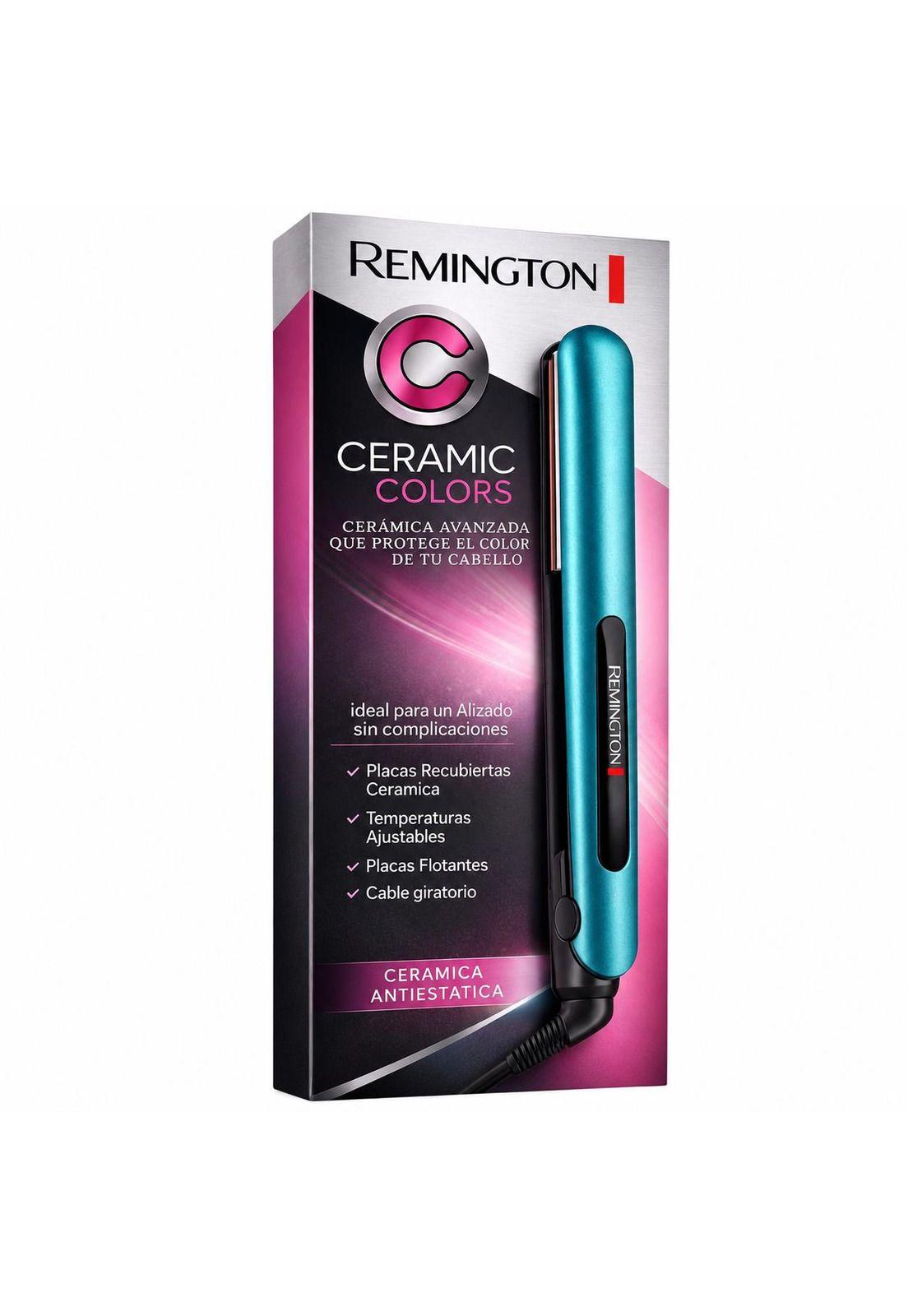 Alisador De Cabello Remington S1520 Ceramic Colors-4
