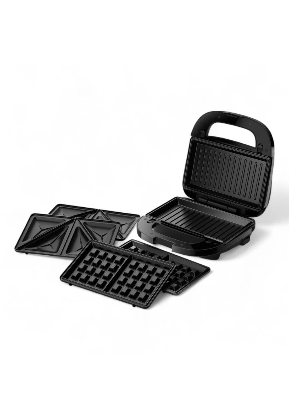 Sandwichera Philips HD2350 (3en1) con Platos Intercambiables-3
