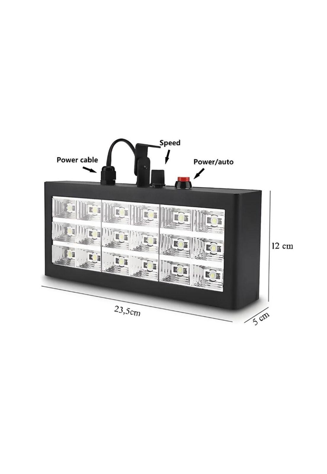 Luces DJ para Fiestas Estroboscópica Ritmicas RGB High Power-5