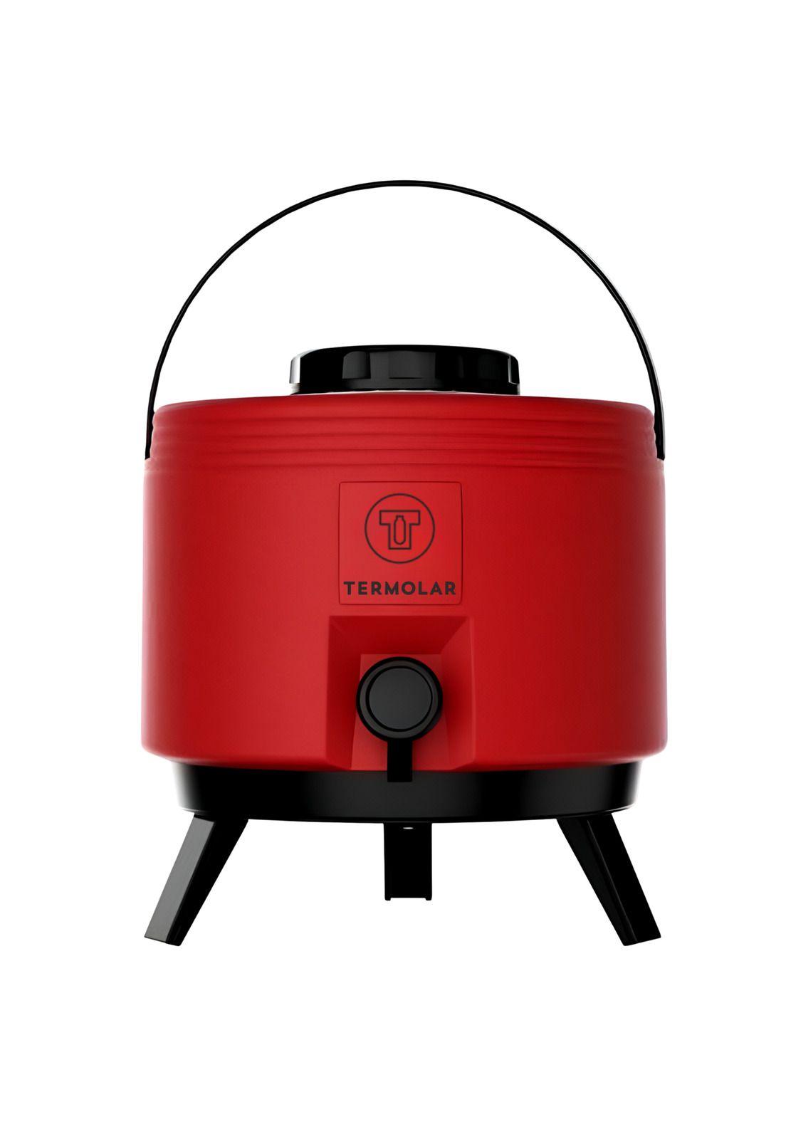 Maxi Termo 6 Litros Termolar Rojo para Agua Caliente y Fria-1