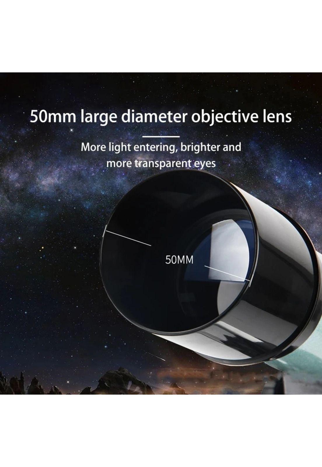 Telescopio Astronómico Monocular 90X HD de Aluminio TL-070-7