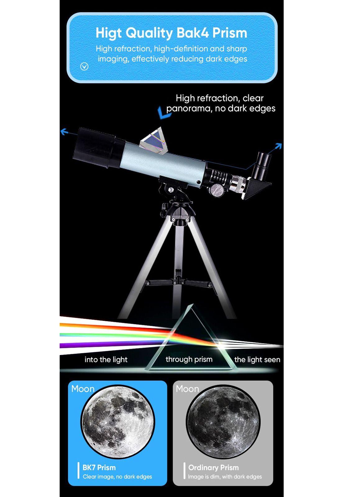 Telescopio Astronómico Monocular 90X HD de Aluminio TL-070-9