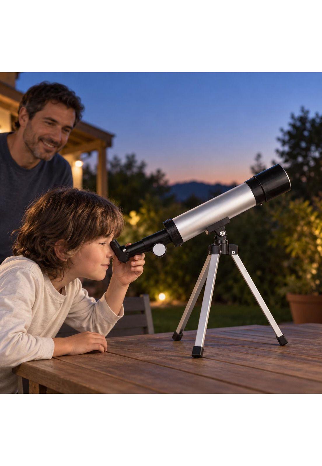 Telescopio Astronómico Monocular 90X HD de Aluminio TL-070-8