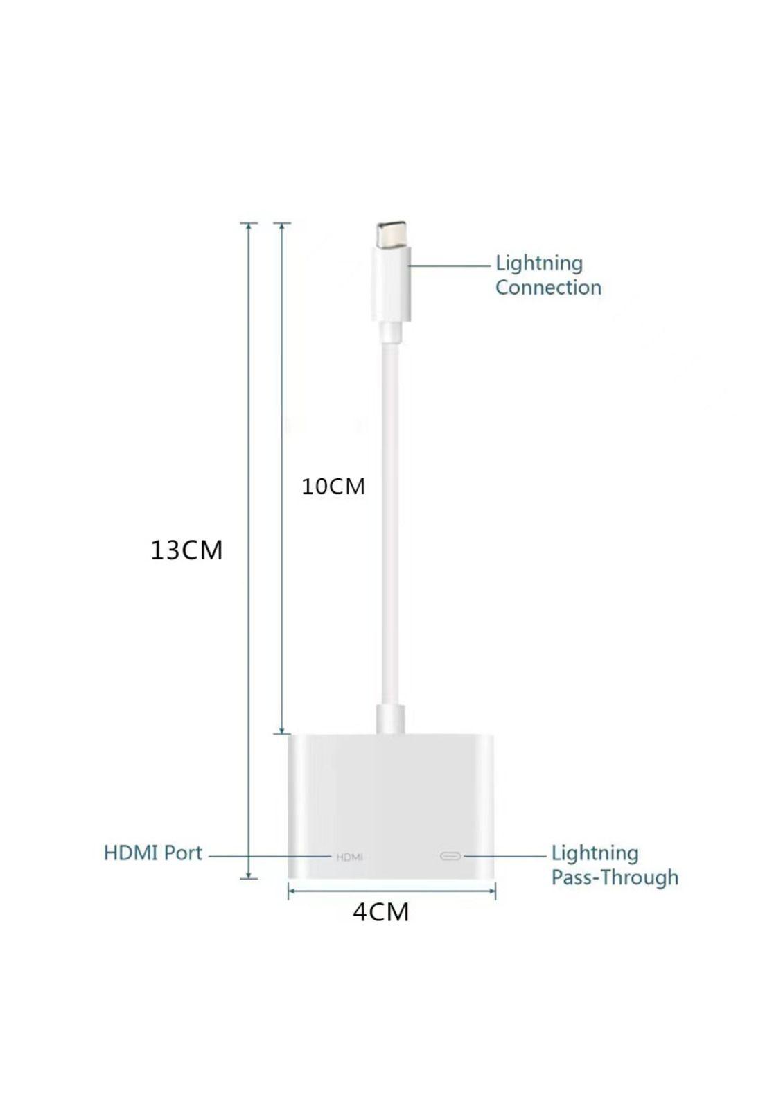 Adaptador Lightning A HDMI para iPhone / iOS/ iPad TL-113-8
