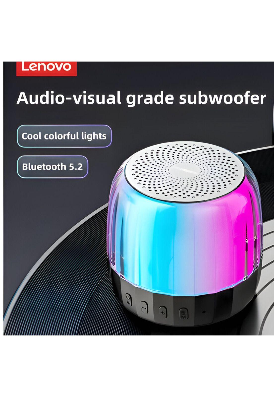 Parlante Portátil Bluetooth Lenovo K3 PLUS  FULL RGB USB-C-8