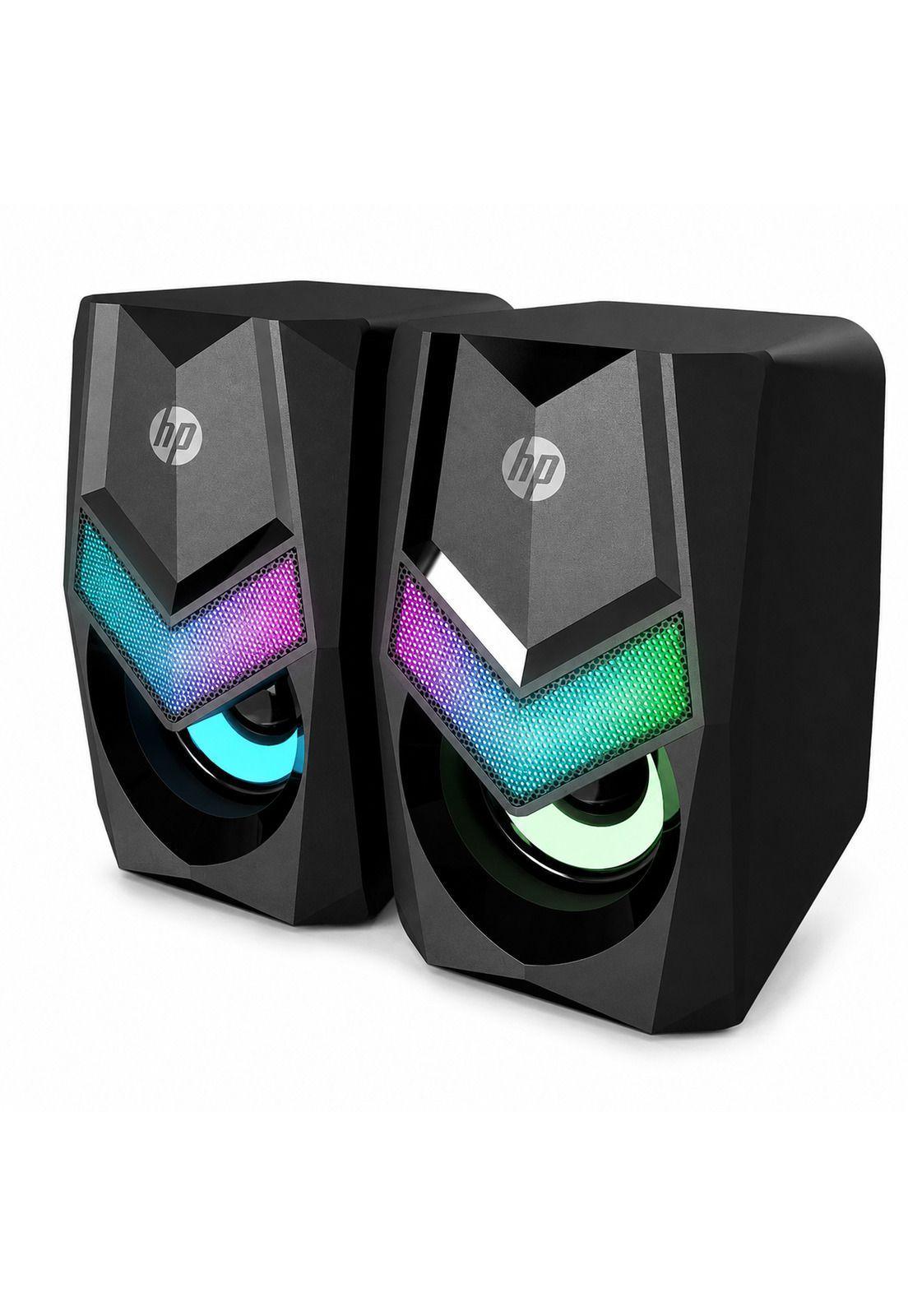 Parlante USB HP Multimedia con Iluminación RGB DHE-6000-2