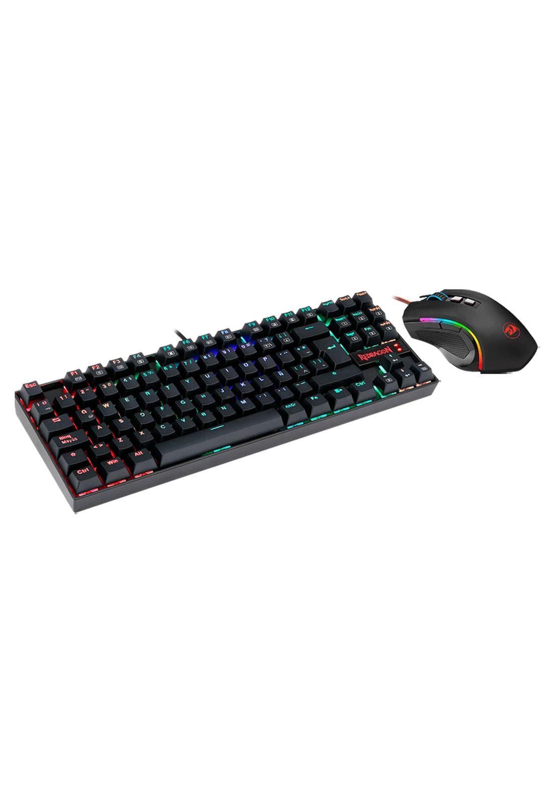 Kit Redragon Teclado Mecánico Kumara + Mouse Griffin RGB-2