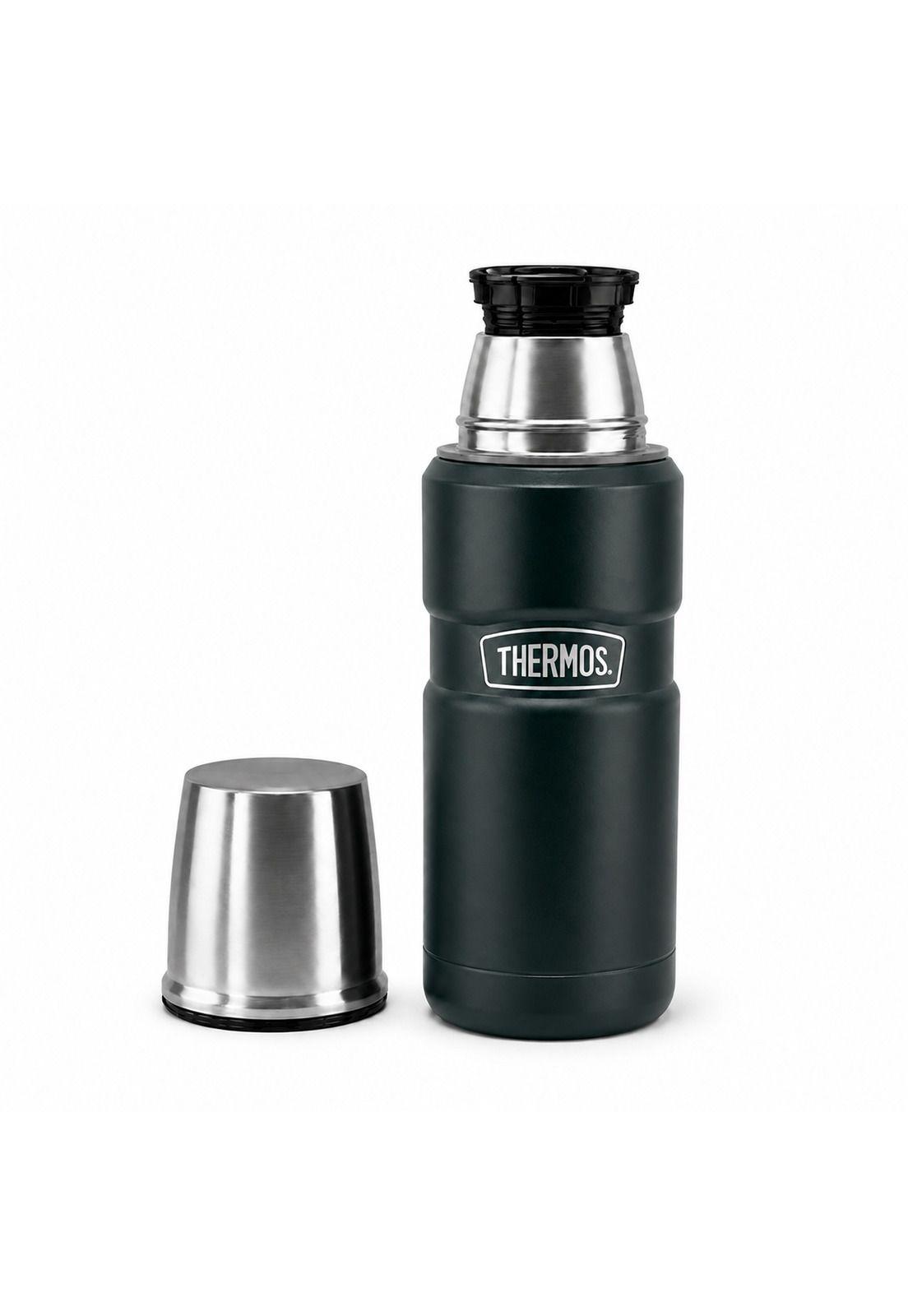 Termo Premium Thermos King Inox SK2000 470ML 18H/24H Verde-2