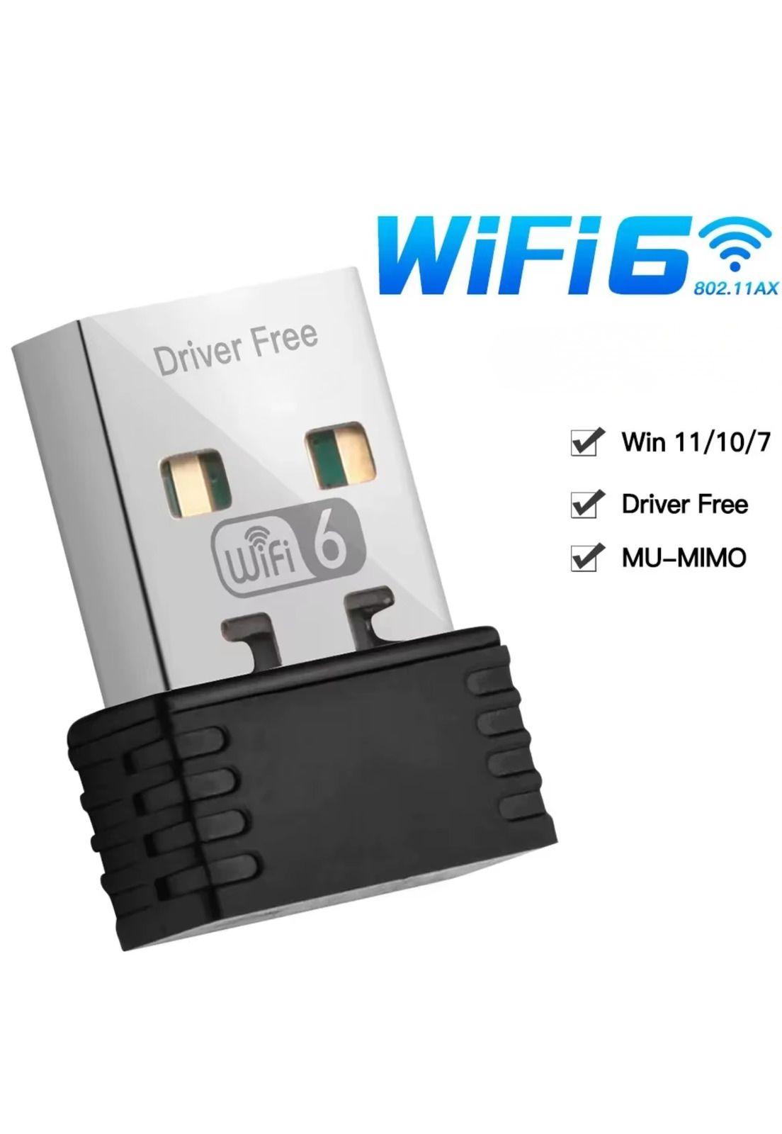 Adaptador de Red WiFi 6G USB  High Speed - Ultra Compacto-2