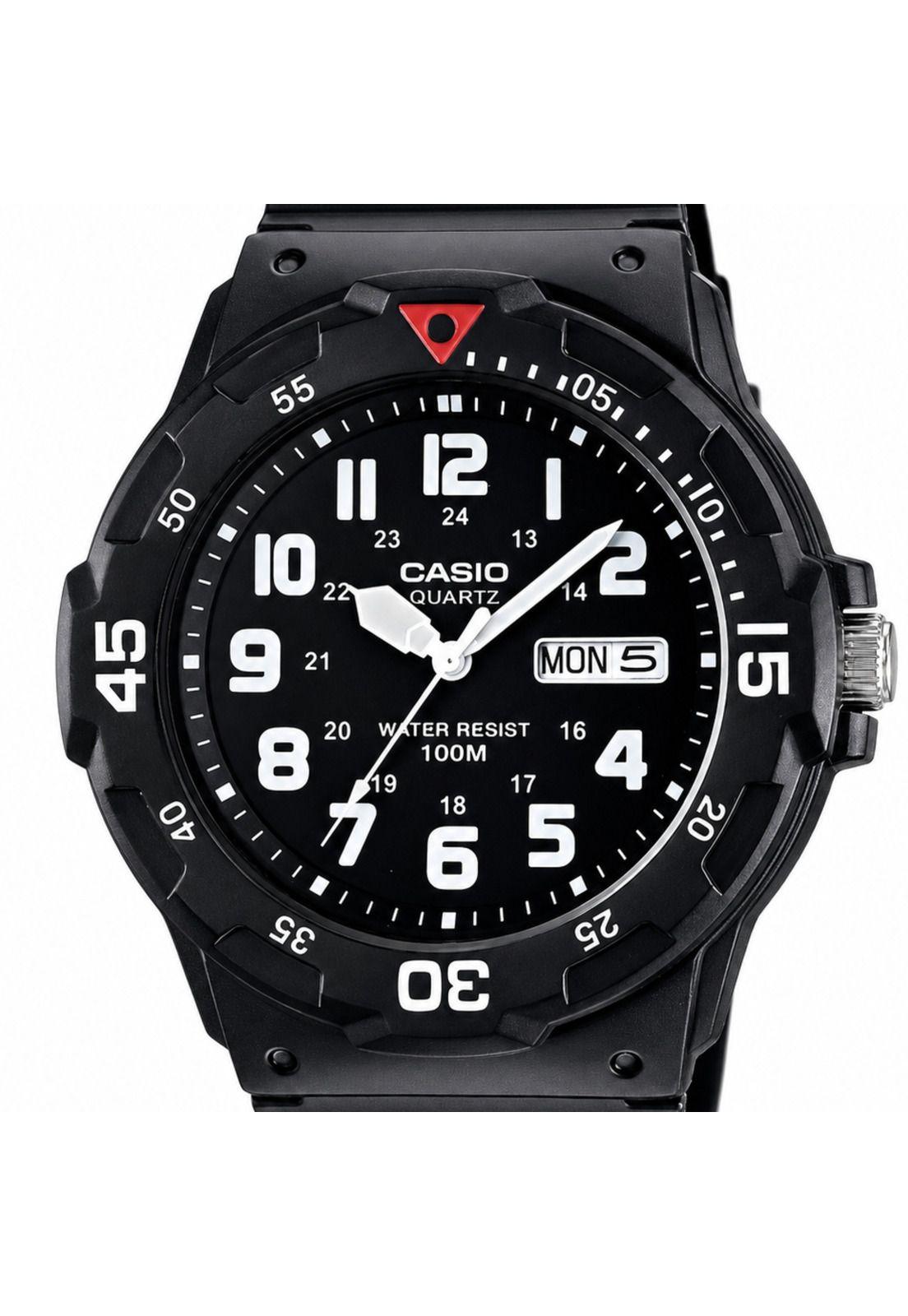 Reloj de Hombre Casio Black Mrw-200H-1Bvdf Classic Analog-0