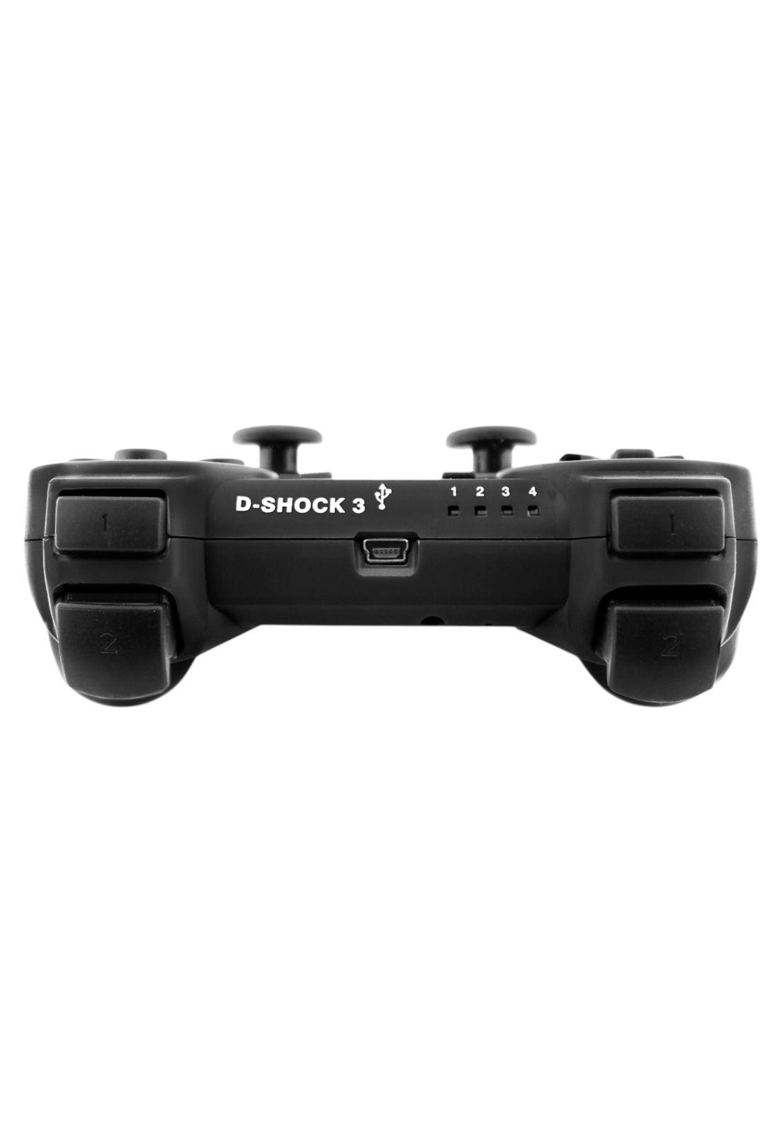 Gamepad Análogo Multiplataformas Bluetooth BLACK PC - P3-2
