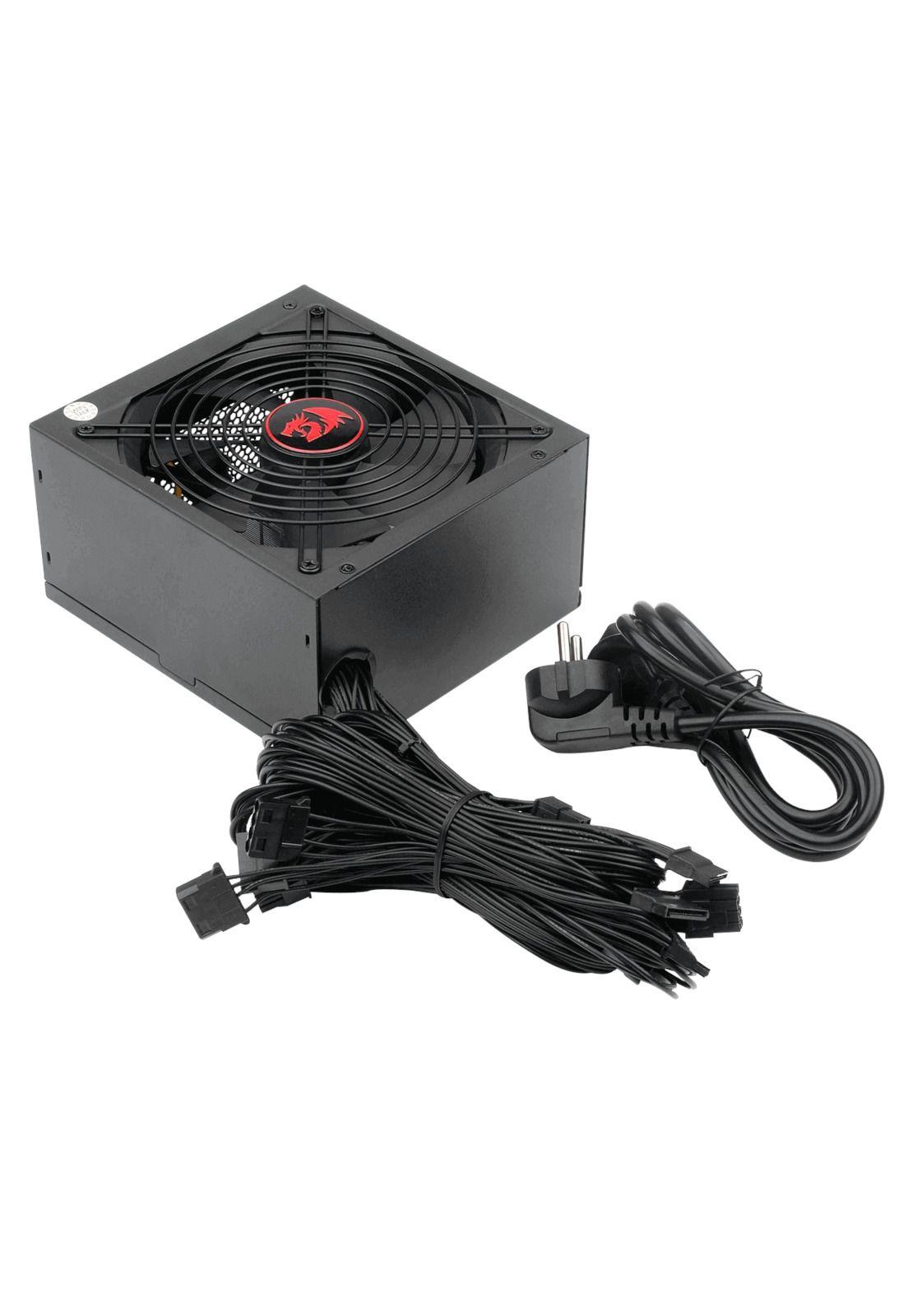 Fuente De Poder Gamer Redragon 500W 80 Plus Ultra Estable-5
