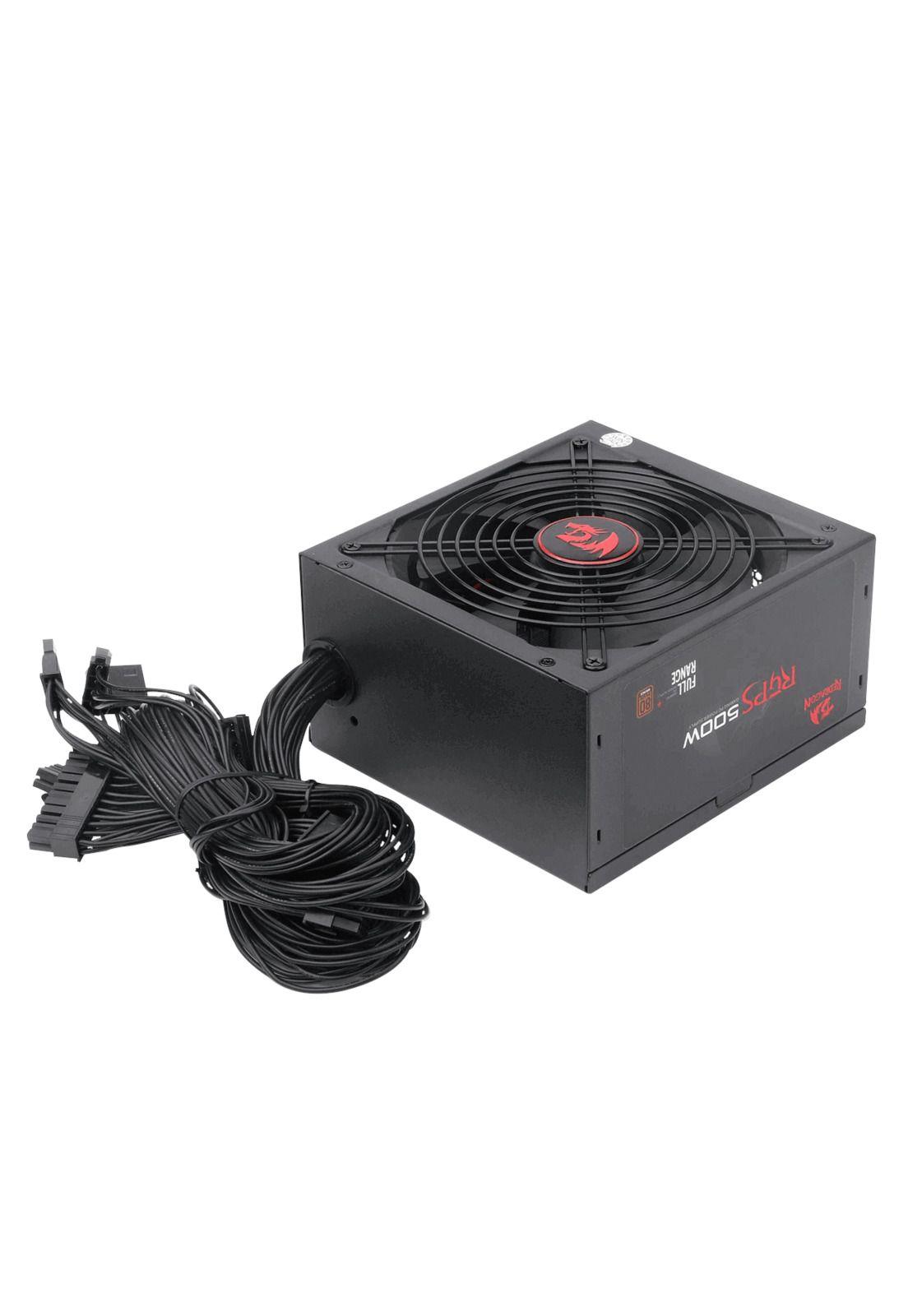 Fuente De Poder Gamer Redragon 500W 80 Plus Ultra Estable-6