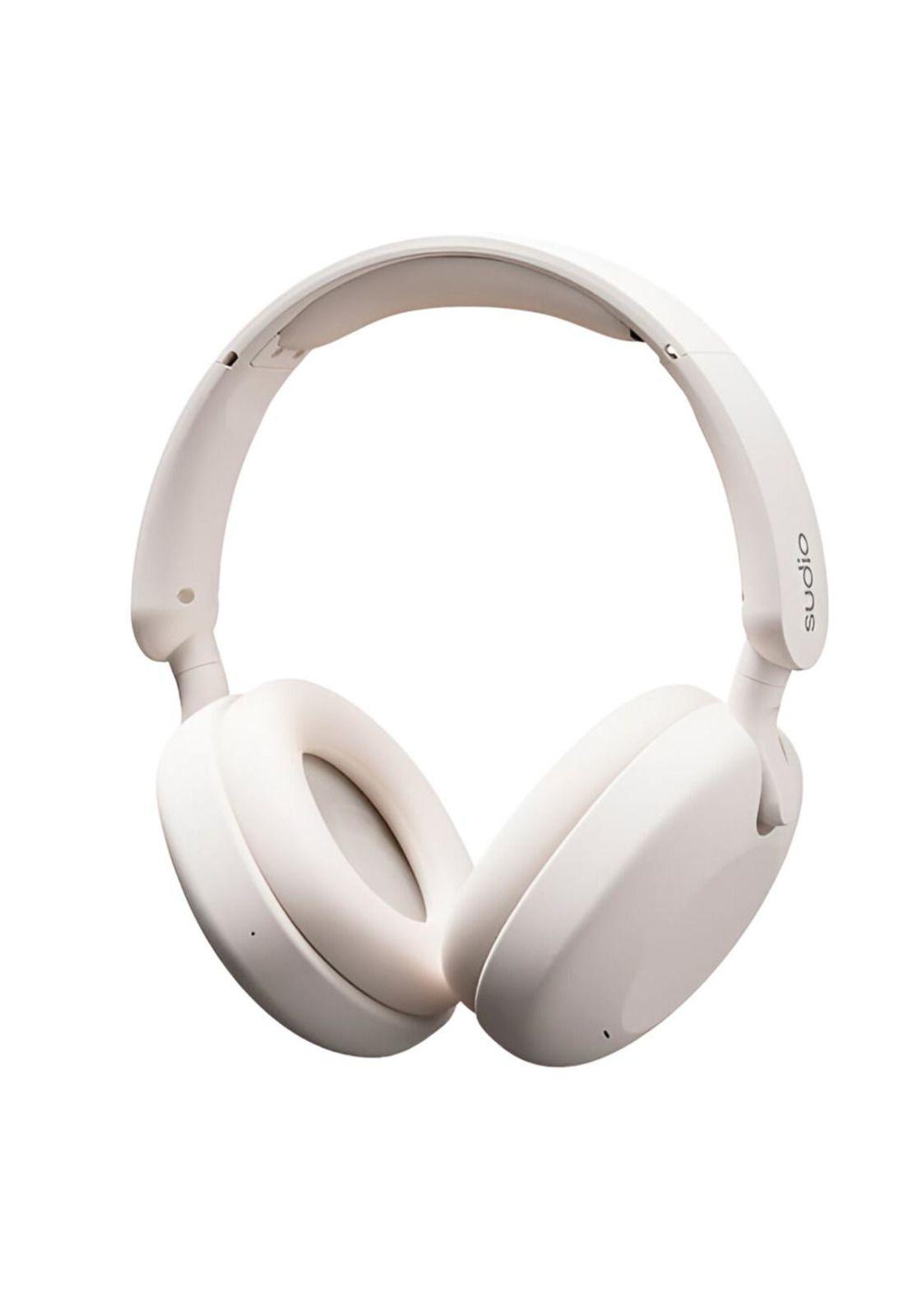 Audífonos Sudio Premium K2 BT Hybrid ANC White 60h Autonomía-4