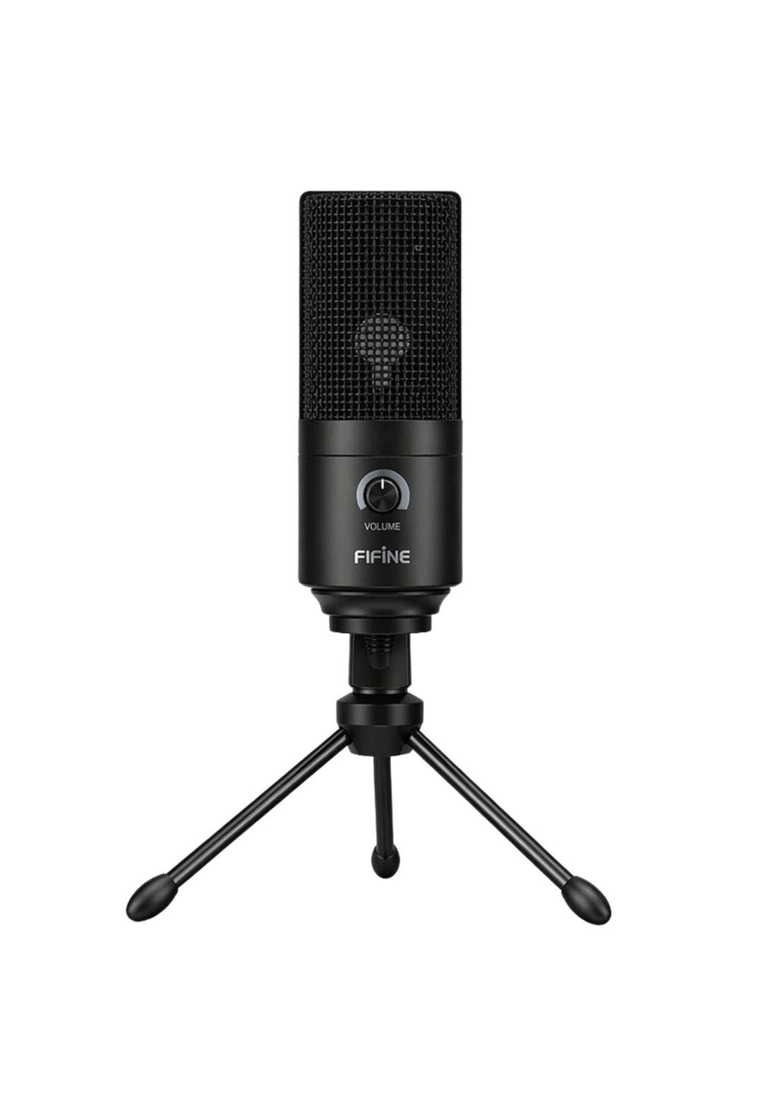 Micrófono Condensador USB Multiplataformas Fifine K669BK Pro-3