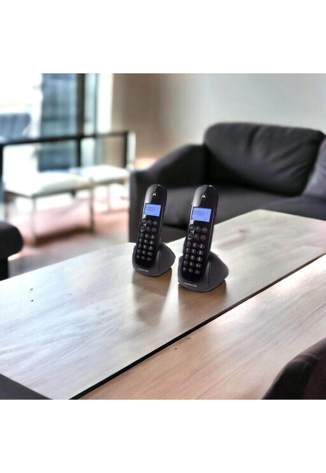 Pack de 2 Teléfonos Inalámbricos Motorola M700-2 Dual HD-4