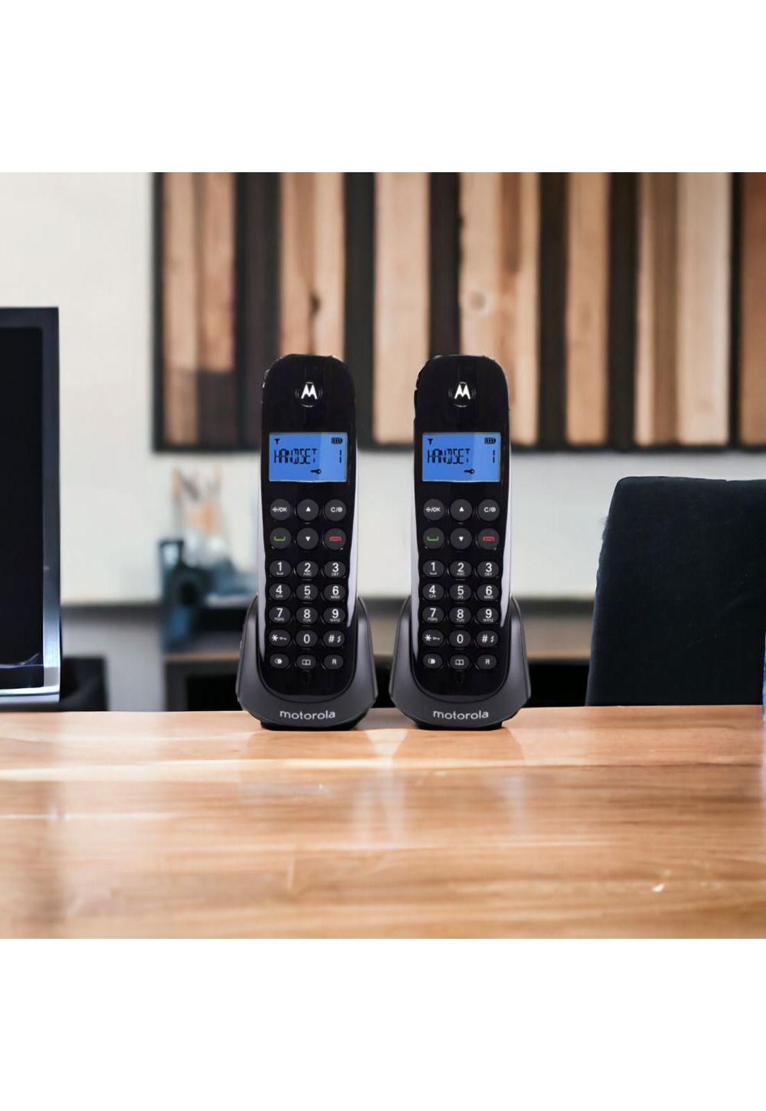 Pack de 2 Teléfonos Inalámbricos Motorola M700-2 Dual HD-6