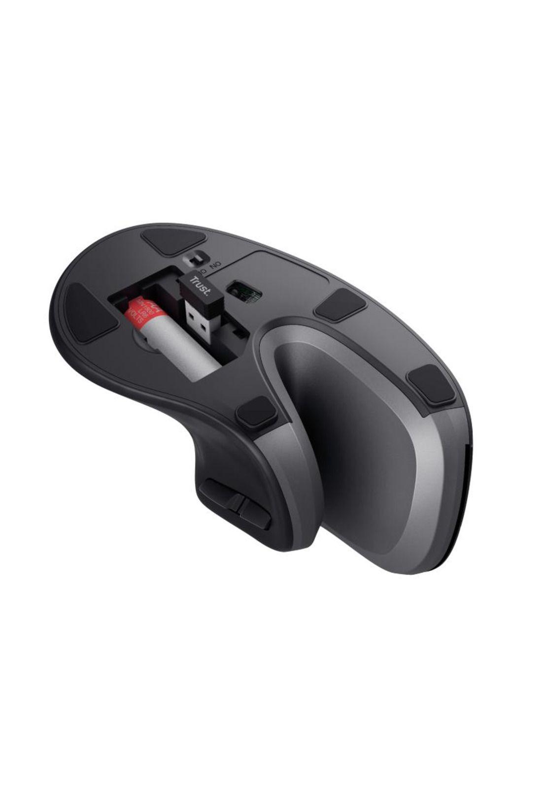 Mouse Vertical Inalámbrico Ergonómico Trust Verro Pro 2.4Ghz-5