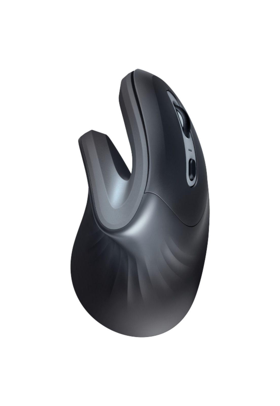 Mouse Vertical Inalámbrico Ergonómico Trust Verro Black 2G-2