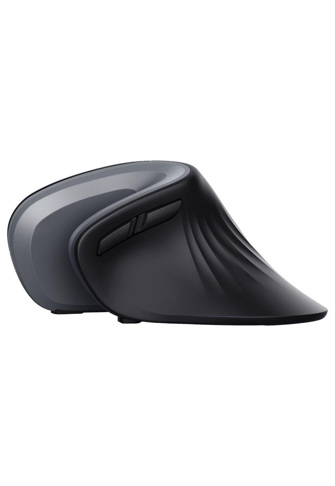 Mouse Vertical Inalámbrico Ergonómico Trust Verro Black 2G-5