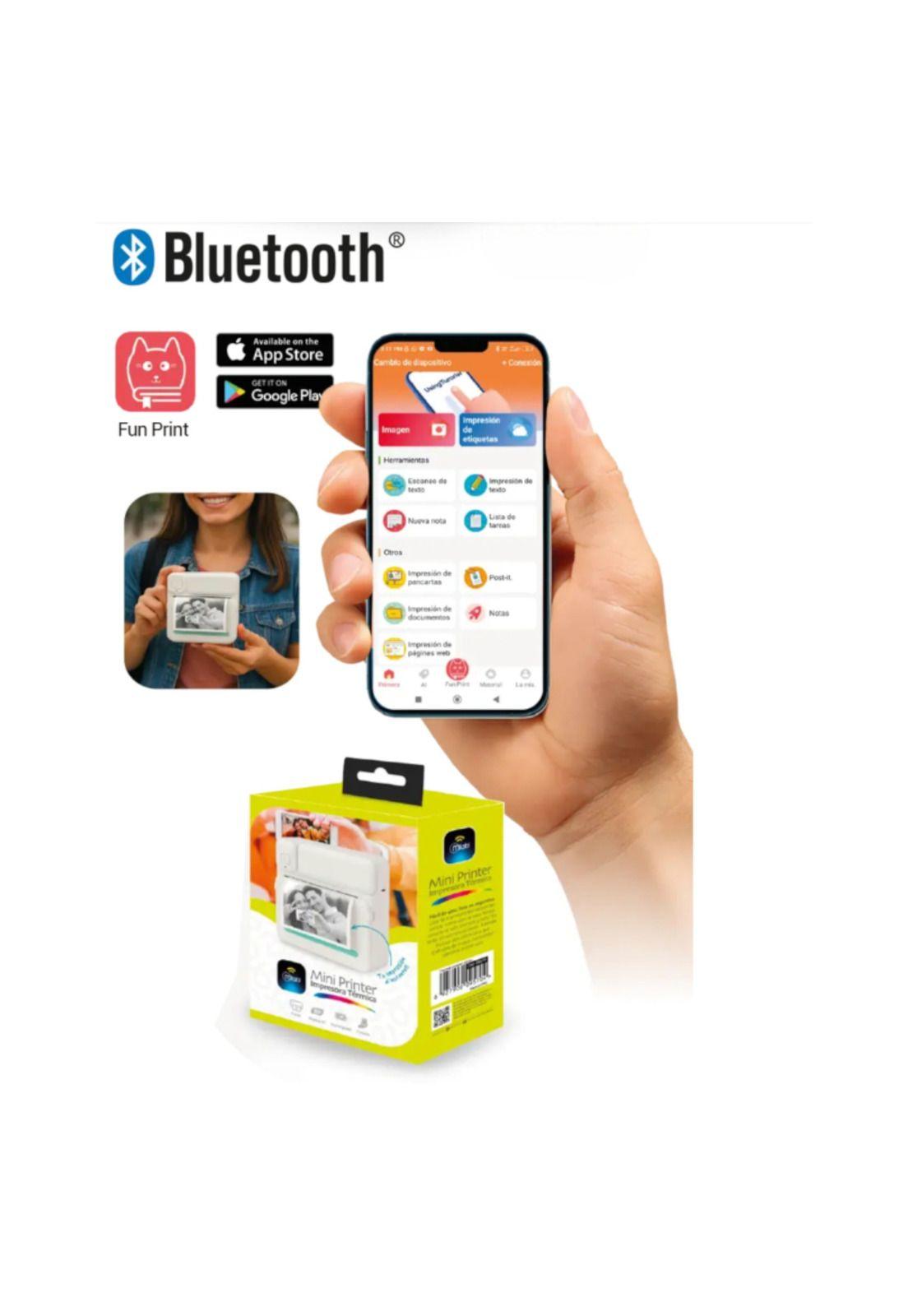 Impresora Térmica Kinder Kids Bluetooth B & N MLAB-6