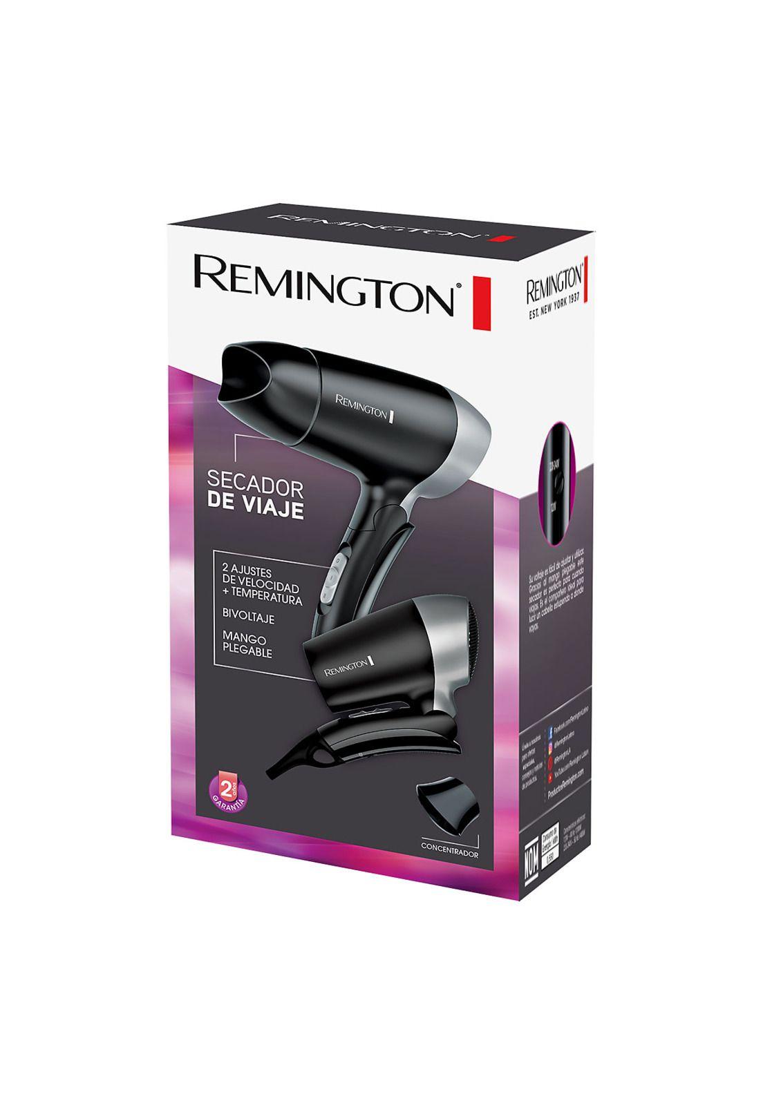 Secador de Pelo Remington Plegable de Viaje 220V/110V D2400-6