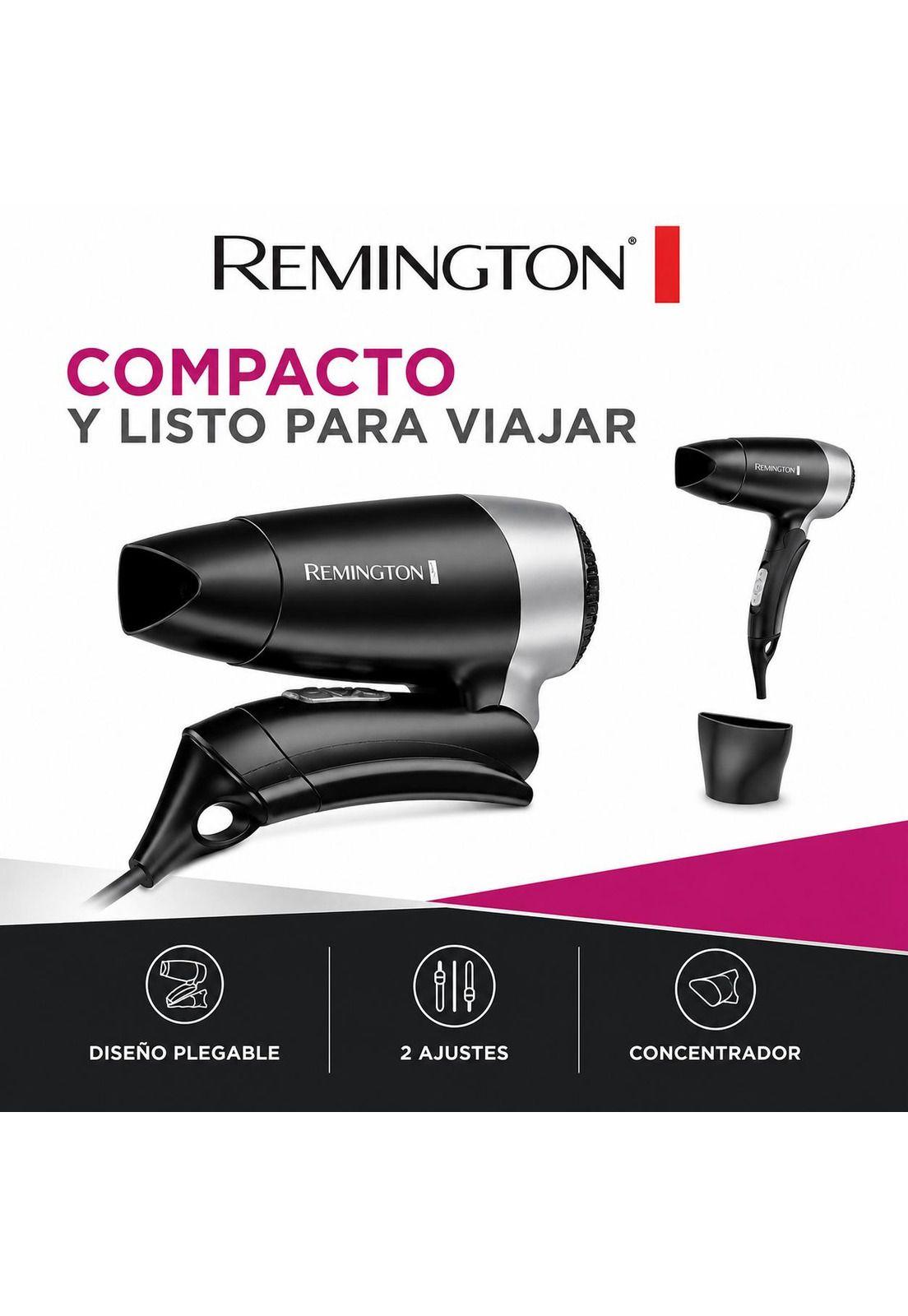 Secador de Pelo Remington Plegable de Viaje 220V/110V D2400-4