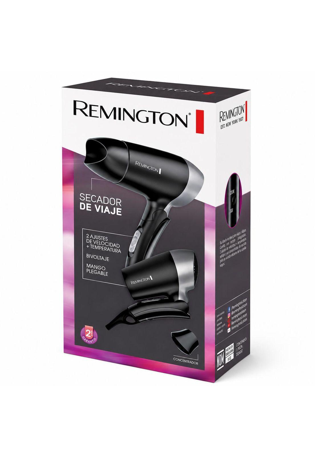 Secador de Pelo Remington Plegable de Viaje 220V/110V D2400-7