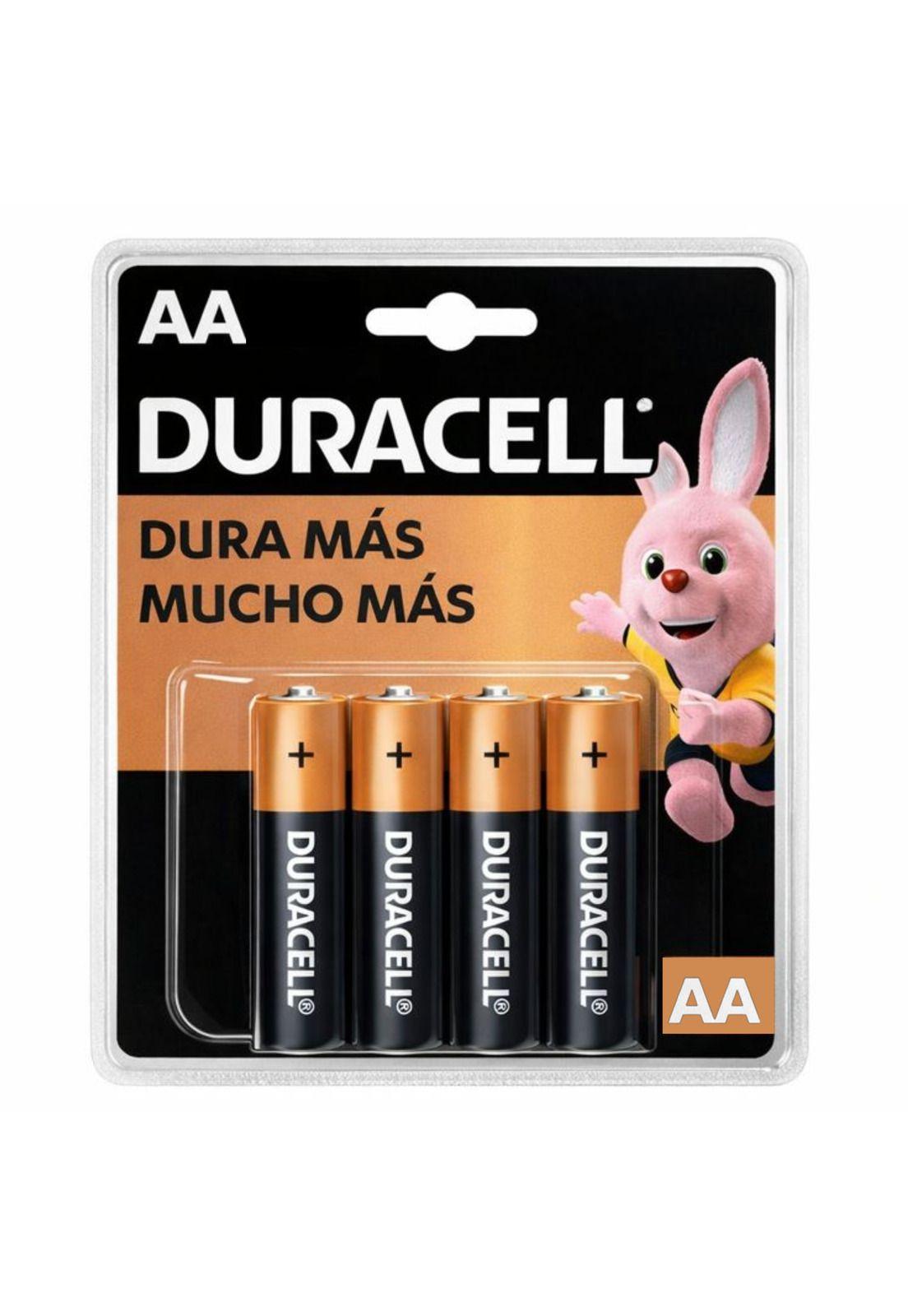 Pack de 4 Pilas Duracell AA Blister Long Life-5